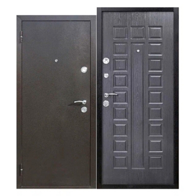 Дверь мет."Йошкар NEW Венге (960)L теплая фурнитура внутри (утеплитель мин. вата)