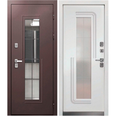 Дверь мет. LUXOR TERMO 7 960 правая Букле шоколад _КЛИМАТИЧЕСКАЯ г.Йошкар-Ола