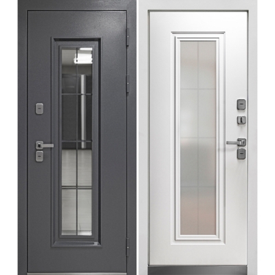 Дверь металлическая климатическая Ferroni Luxor Termo 4 860 правая