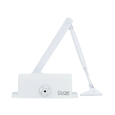 Дверной доводчик DORF L-8223 80 кг. белый