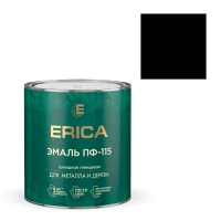 Эмаль ПФ-115 ERICA глянцевая черная 2,6 кг Эмаль ПФ-115 ERICA глянцевая черная 2,6 кг