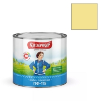 Эмаль ПФ-115 слоновая кость 1,9 кг. "КАЗАЧКА"