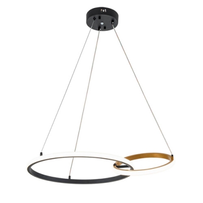 ESCADA Подвесной светильник Escada 10230/2 LED*55W Black/Gold