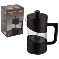 Френч-пресс La Caffetteria, объём: 600 мл, в пластиковом корпусе, цвет: чёрный арт.108408