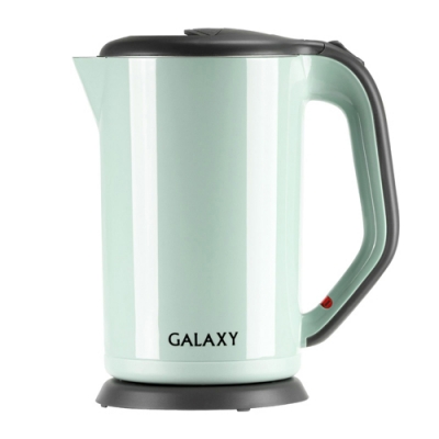 Galaxy GL 0330 САЛАТОВЫЙ (6шт) Чайник электрический 2000 Вт, 1,7л, скрытый нагревательный элемент, д