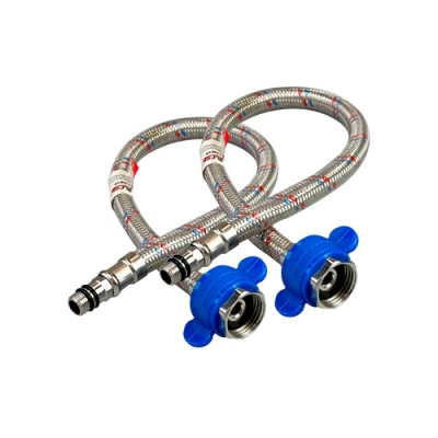 Гибкая подводка для смесителей с полимерным покрытием VALFEX М10 х 1/2" 50 см (75)