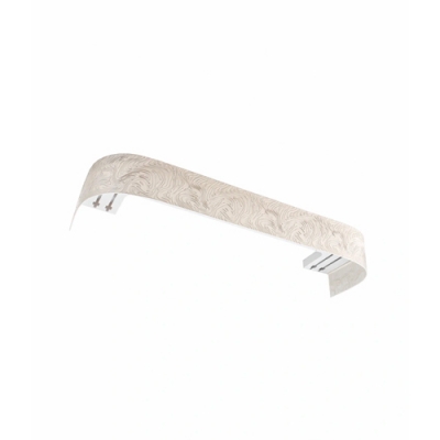 Карниз LEGRAND Глэдис с поворотами 2,4 м титан (2-х рядный)