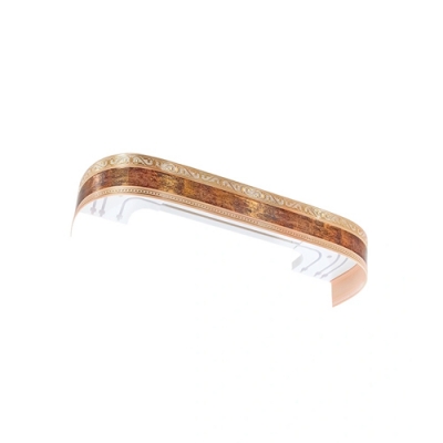 Карниз LEGRAND Монарх с поворотами 3,6 м антик золото