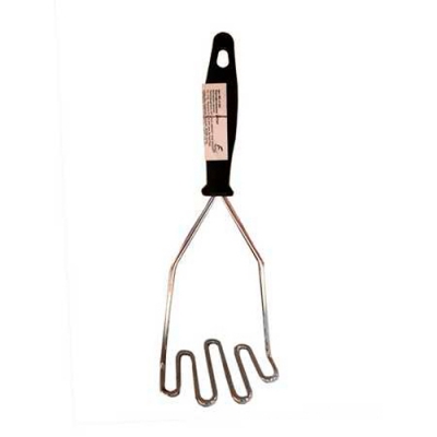 Картофелемялка зигзаг с деревянной лакированной ручкой 1009