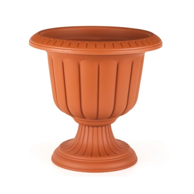 Кашпо на ножке Нергиза 47л терракотовый