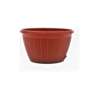 Кашпо Подвесное с подвесом ВМС 6,5л цвет Терракот арт. КШ-6451
