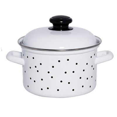 Кастрюля 4.5л С-16154АП2 BLACK DOTS (г.Лысьва)