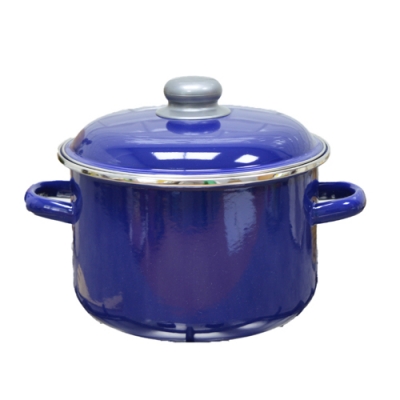 Кастрюля цил. 4л, син., Сапфир, 2RD201M