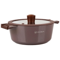Кастрюля ZEIDAN Z-90270 5,2 л с крышкой Mocco