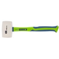 Киянка резиновая, 680г., белая резина, фибергласовая рукоятка //СИБРТЕХ арт.11168