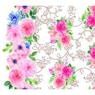 Клеенка Амарант 7015E на нетканной основе (1,37 х 20 м)