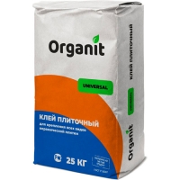 Клей плиточный "Universal" "ORGANIT" 25кг г.Саратов