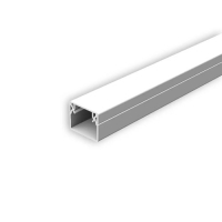 Короб кабельный 12х10мм 2,0м "Идеал", 001 Белый