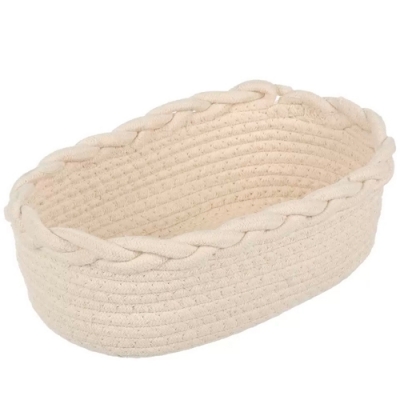 Корзина 27.5х18х10 см, овальная, плетеная, Y4-9677 (503154)