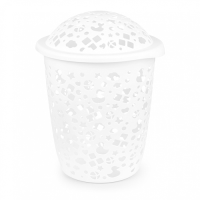 Корзина Непоседа Альтернатива 45л с крышко белый (уп.3) М9141 Корзина Непоседа Альтернатива 45л с крышко белый (уп.3) М9141