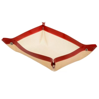 Коврик для выпечки силикон, 30х40 см, Y4-9575, многоразовый с кнопками (503053)