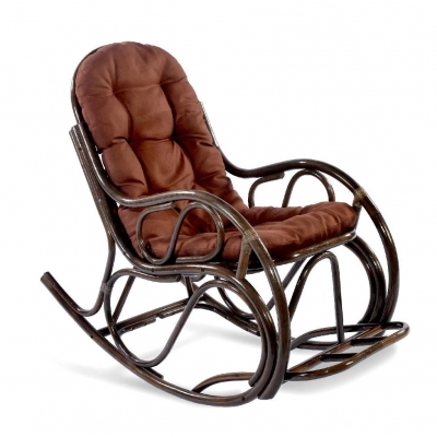 Кресло -качалка "Маргонда" арт.CV-MK17 коричневый коричневый, коричневый