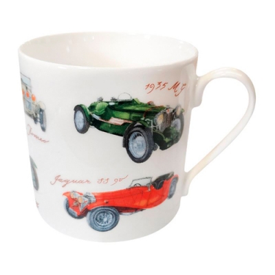 Кружка 450 мл ф.лиззи, Retro cars (2 диз.) JS23011-2