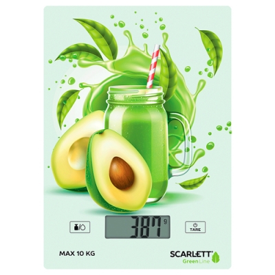 Кухонные весы Scarlett SC-KS57P74 GREEN LINE
