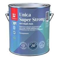 Лак Tikkurila UNICA SUPER STRONG EP п/мат 0,9 л