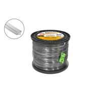 Леска для триммера Rezer Ultra-pro DUAL-CUT 2.4мм223м квадр. Rezer катушка