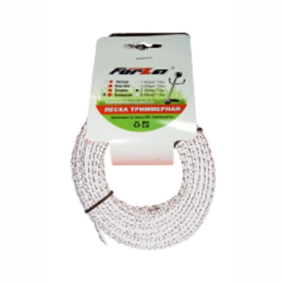 Леска триммерная Forza 2,40 мм х 15 м эллипс витой Леска триммерная Forza 2,40 мм х 15 м эллипс витой