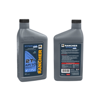 Масло Rancher DYNALITE PLUS 2-т. п/синт API ТС 0,946 л. (12шт/кор) Масло Rancher DYNALITE PLUS 2-т. п/синт API ТС 0,946 л. (12шт/кор)