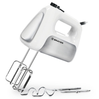 Миксер BRAYER 1303BR 500Вт, корпус из нерж.стали, 5 режимов, 2 крюка, 2 венчика Миксер BRAYER 1303BR 500Вт, корпус из нерж.стали, 5 режимов, 2 крюка, 2 венчика