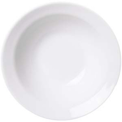Миска 300 мл Белая (фарфор) , р.1, С1261