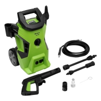 Моечная машина высокого давления АМ-1700, 1700 Вт, 130 бар, 350 л/ч, колёсная// Сибртех арт.58222 Моечная машина высокого давления АМ-1700, 1700 Вт, 130 бар, 350 л/ч, колёсная// Сибртех арт.58222