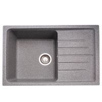 Мойка GranAlliance G-41 (745х490мм) темно-серая с сифоном Мойка GranAlliance G-41 (745х490мм) темно-серая с сифоном