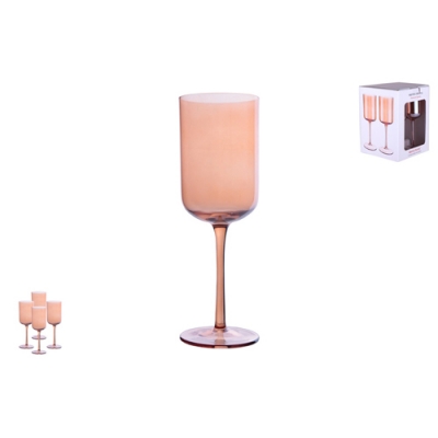 Набор бокалов 1/4 350мл Honey п/у, хрусталь 6989