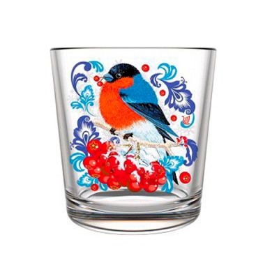 Набор стаканов 250мл. 6шт. арт.144-Д "Снегири на рябине" Набор стаканов 250мл. 6шт. арт.144-Д "Снегири на рябине"