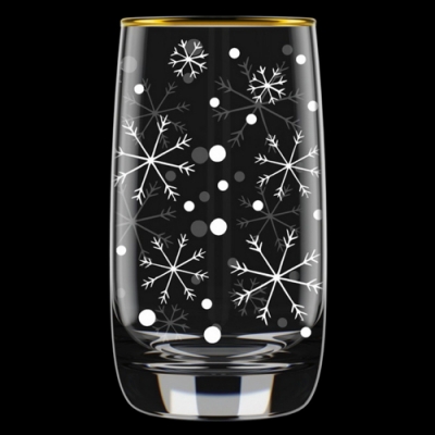 Набор стаканов 330мл. 6шт. арт.158-ГЗ4 "Снегопад"