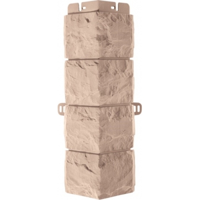 Наружный угол фагот (кремовый) ЭКО, 0,45 х 0,13м. "АЛЬТА-ПРОФИЛЬ"