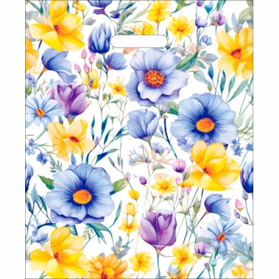 Пакет ПЭ с вырубной ручкой 36х43+3см (35) (Цветник) Артпласт (х50/1000) 2200003886177 ВУР58822