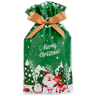 Пакет подарочный с затягивающей лентой Волшебная страна С Новым годом, 10шт, 14,5*22,5см 109727