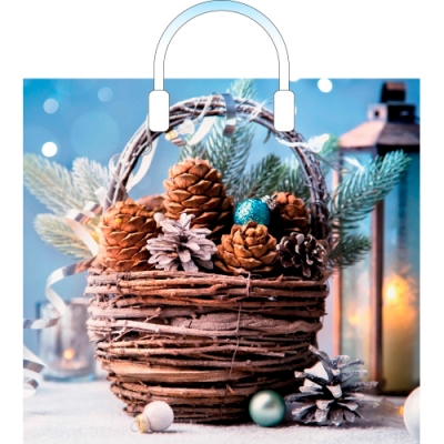 Пакет с пластмассовыми ручками 38х34+3см (90) (Натюрморт) НГ Артпласт ПЛР60903