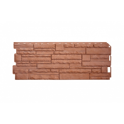 Панель камень скалистый (терракотовый) ЭКО 1,16 х 0,45 "АЛЬТА-ПРОФИЛЬ"