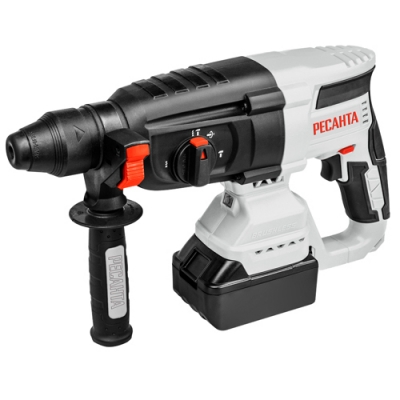 Перфоратор аккумуляторный АП-20Li/4 (в комплекте 2 АКБ и ЗУ) ЕА+ в кейсе Ресанта 75/3/12 Перфоратор аккумуляторный АП-20Li/4 (в комплекте 2 АКБ и ЗУ) ЕА+ в кейсе Ресанта 75/3/12