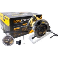 Пила дисковая циркулярная Hanskonner HCS50190 PLATINUM, 1800Вт, ТПД 190х20мм, пропил 65мм, конст эл-