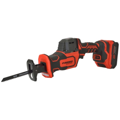 Пила сабельная акк. PARMA ELECTRON RS 255/4.0-1 (б/щ, типSS, глуб.до 255мм, 1АКБ 4Ач, кейс)