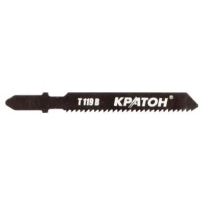 Пилка лобзиковая по дереву Кратон PROFESSIONAL T119 B (набор 2 шт.)