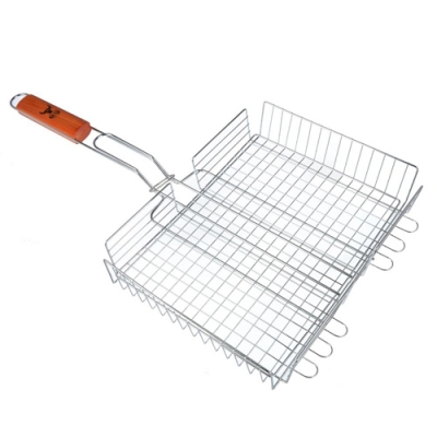 Решетка-гриль хром.,GRILLBOOM 25х33х5см (104-026) Решетка-гриль хром.,GRILLBOOM 25х33х5см (104-026)