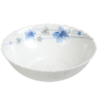 Салатник стеклокерамика, круглый, 18 см, 0.6 л, Вуаль, TW70 (484524)